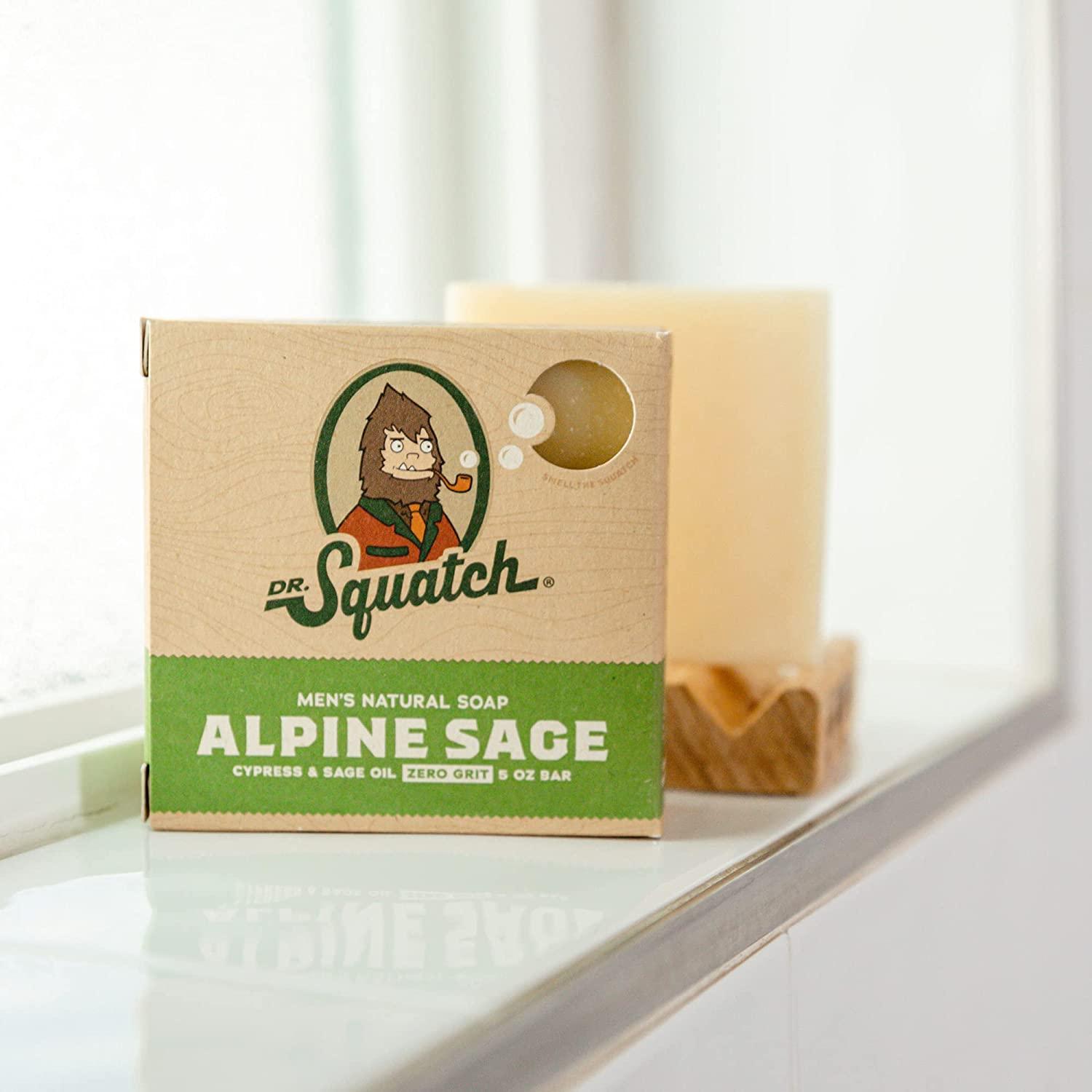 Dr. Squatch Men's Soap Sampler Pack (3 Bars) – Pine Tar, Cedar Citrus,  Nautical Sage – Natural Manly Scented Organic Soap for Men (3 Bar Bundle  Set) Reviews 2024