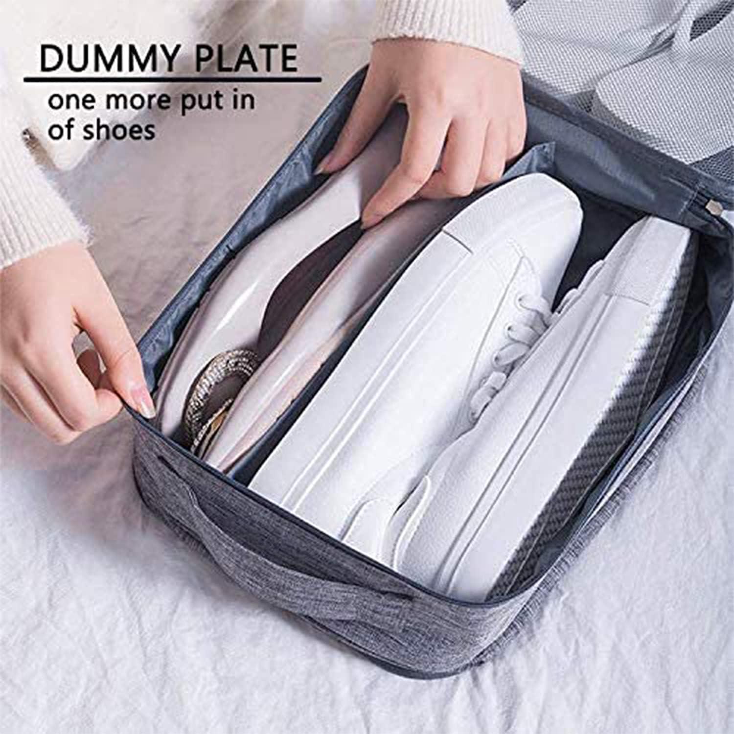 Portable Travel Waterproof Shoes Storage Bags Tote Pouch Zip