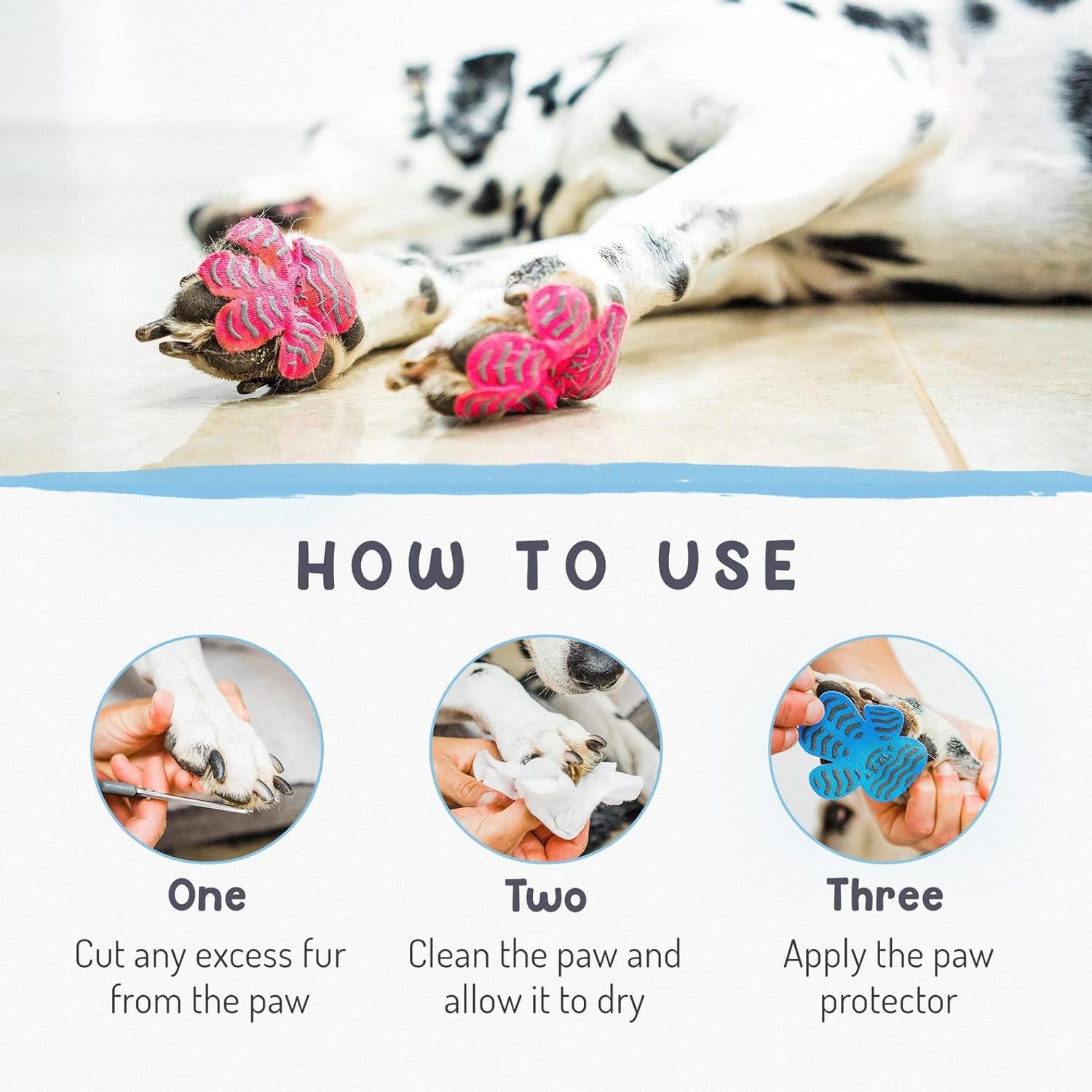 Lightweight Dog Paw Grips for Slippery Floors Indoor and Outdoor