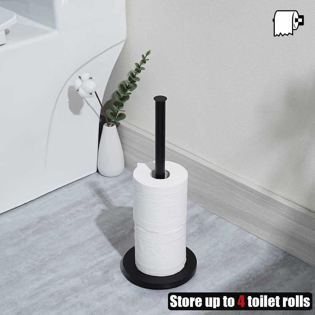 JQK Hand Towel Holder Stand Brushed, Modern Tree Rack Free Standing fo –  JQK Home