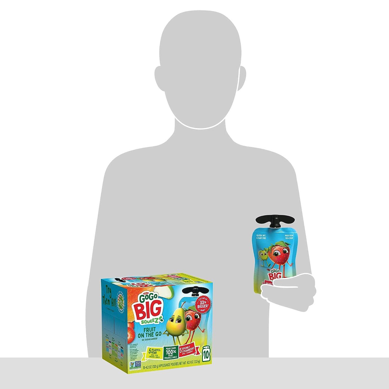 BIG squeeZ – GoGo squeeZ® - Applesauce, Yogurt and Pudding Pouches. Healthy  Snacks for Kids.