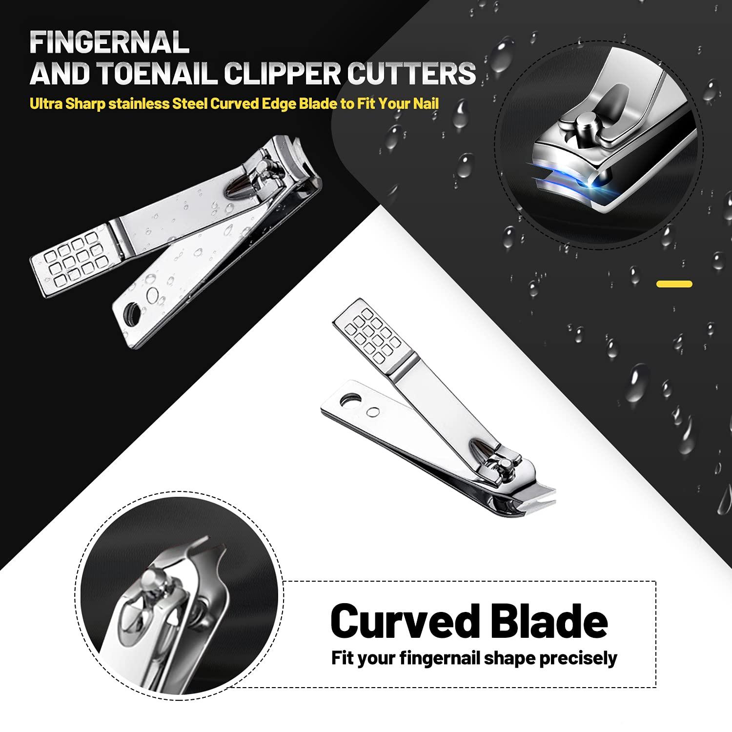 Toenail Clippers for Seniors, Toenail Scissors Long Handled Ergonomic  Unique Design Toenail Clippers with Nail Picker for Adults The Elderly