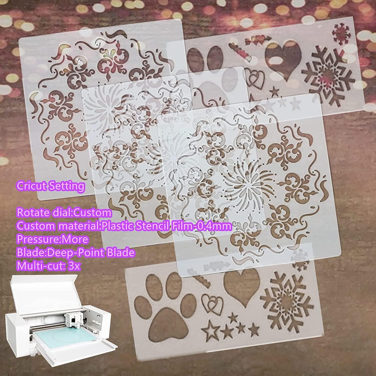  10 Pcs 10 Mil Blank Stencil Sheets, 12 x 12 Inches Mylar  Templates Material for Stencils, Reusable Accetate Sheets for Crafts, Clear  Craft Plastic Sheets, Mylar Template Sheets : Arts, Crafts & Sewing
