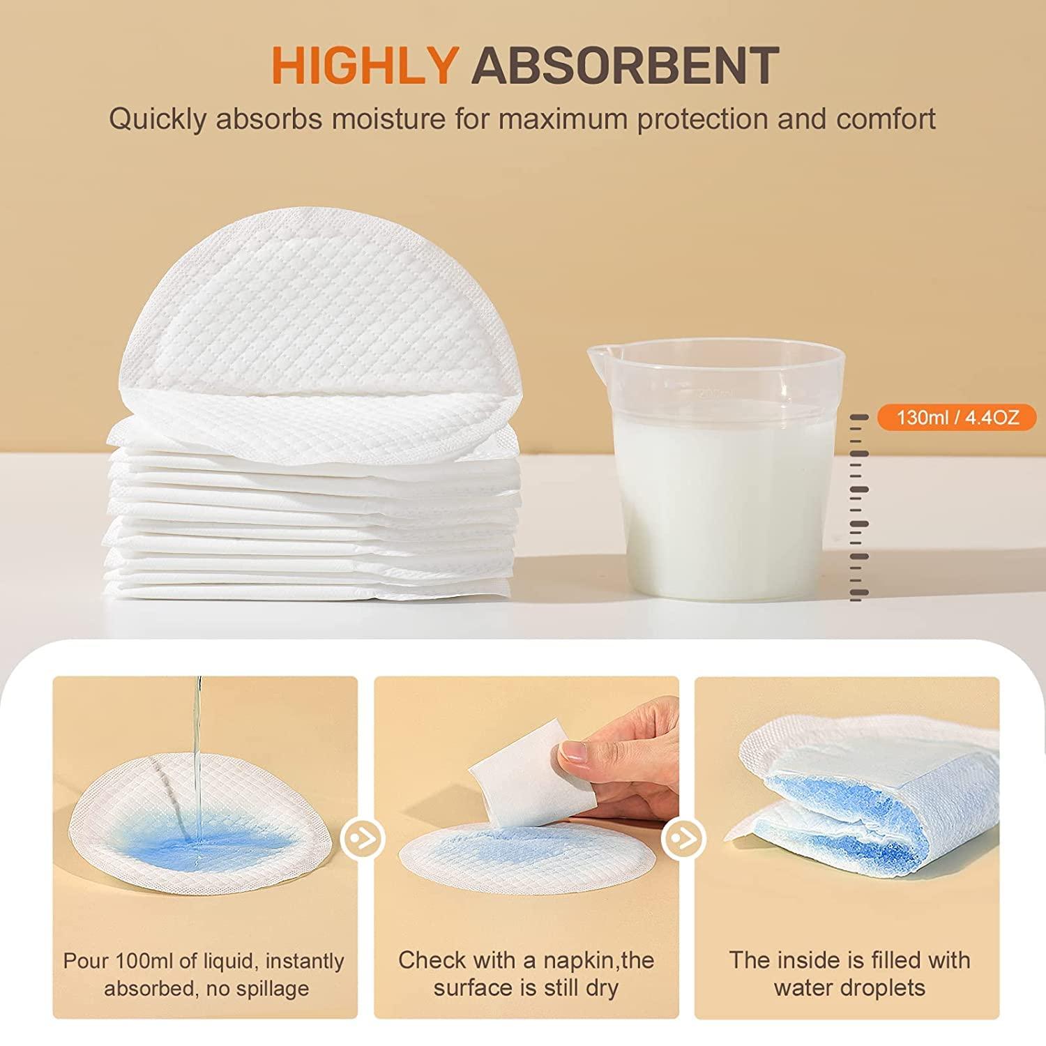 1box/100pcs Ultra-Thin Disposable Anti-Overflow Breast Pad, Breastfeeding  Pad For Milk Leak-Proof, Nursing Accessories