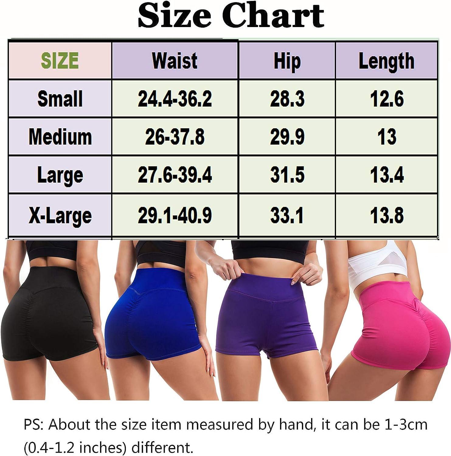 Cheap Workout Shorts Women's Sexy Sports Fitness High Waisted Slim Tight  Sexy Shorts Plus Size Push Up Yoga Shorts