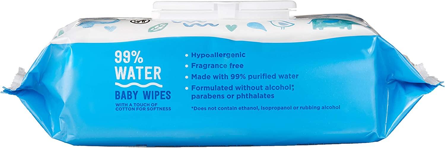 Brand - Mama Bear 99% Water Baby Wipes, Hypoallergenic, Fragrance  Free, 432 Count (6 Packs of 72 Wipes) Reviews 2024