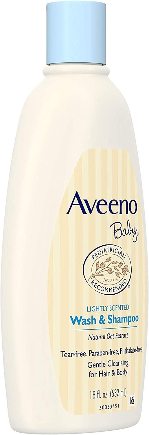 Aveeno Baby Gentle Wash & Shampoo With Natural Oat Extract For Sensitive  Hair & Skin - Lightly Scented - 33 Fl Oz : Target