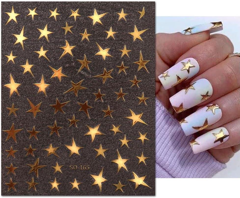 Gold Star Glitter Design' Sticker