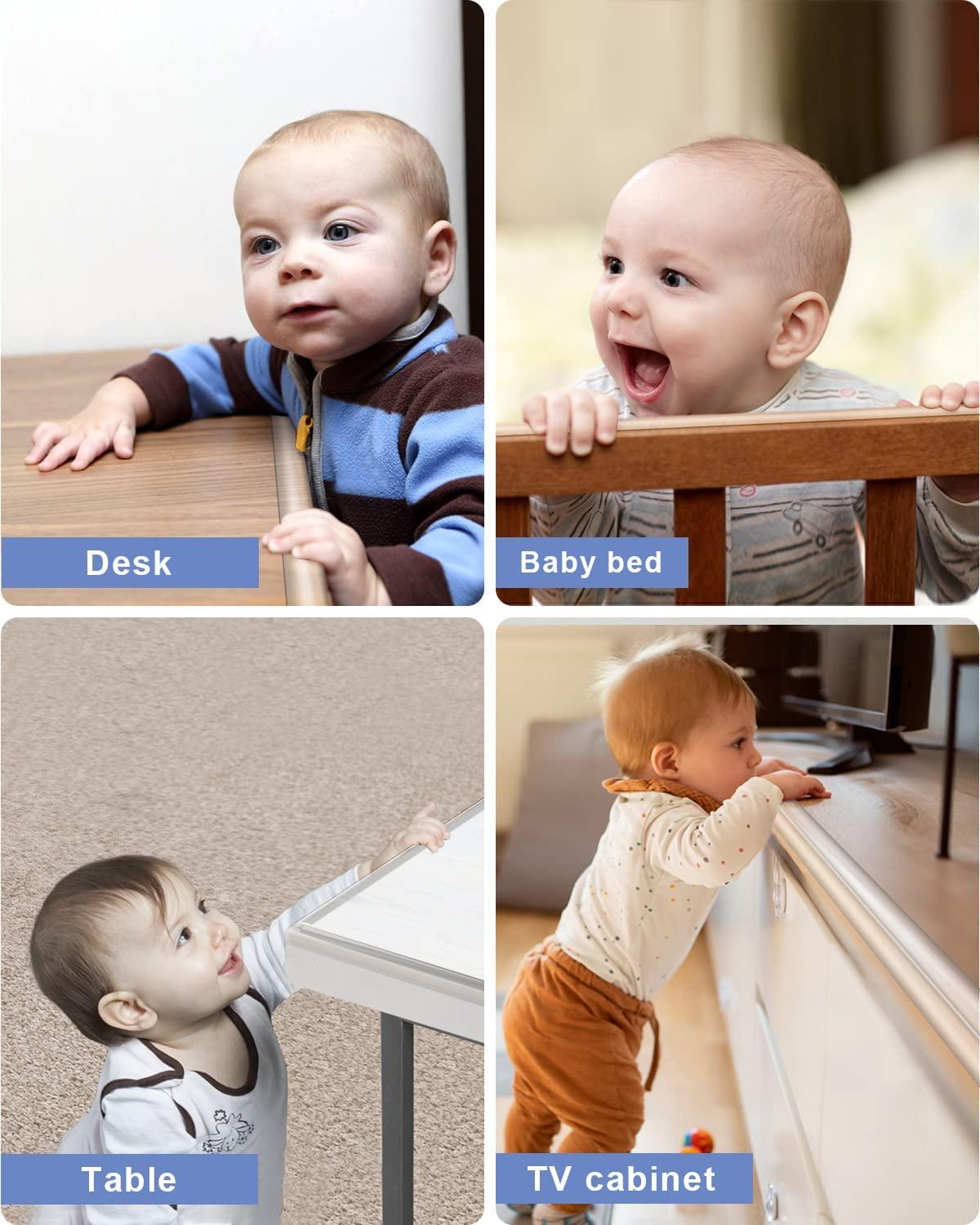 Baby Proofing For Tables Edges - 4pcs- Transparent