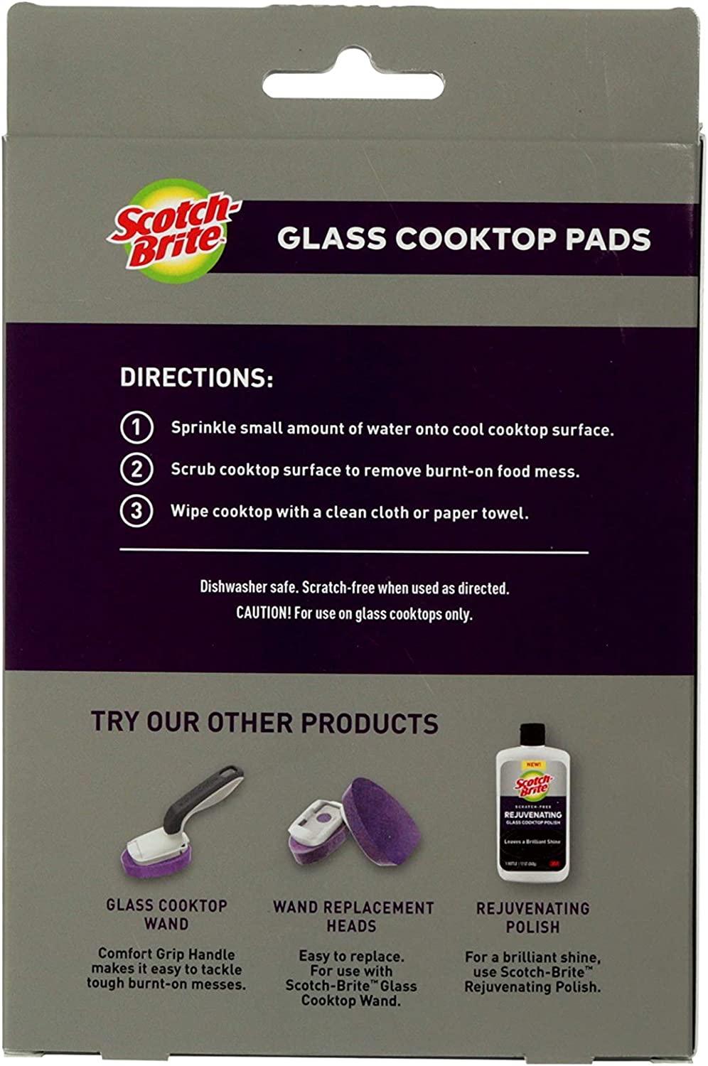 Scotch-Brite™ Glass Cooktop Pads