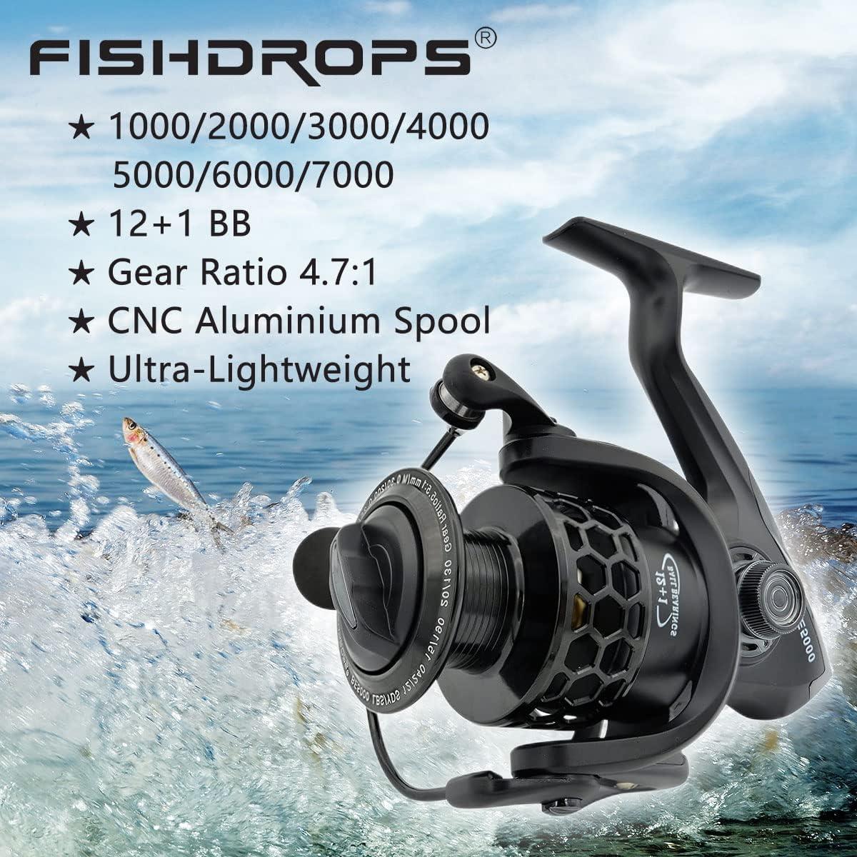Fishing Reel Fishing Reel Spinning Reel Fishing Reels Carp Reels  Surfcasting Reel Ultra Smooth (Size : 6000 Series) : : Sports &  Outdoors