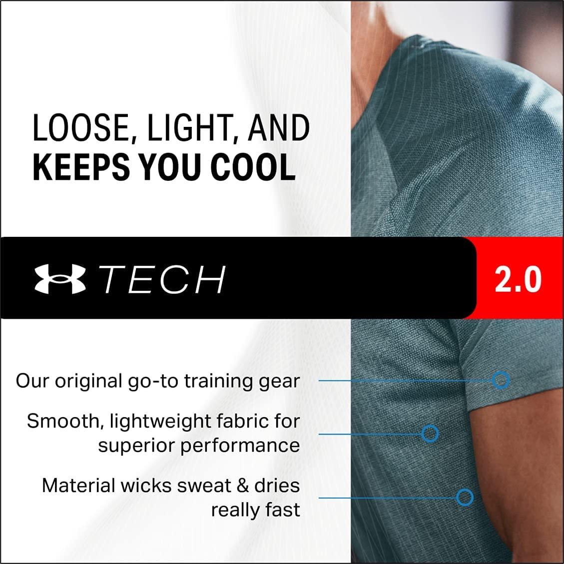Under Armour Tech 2.0 t-shirt in light blue