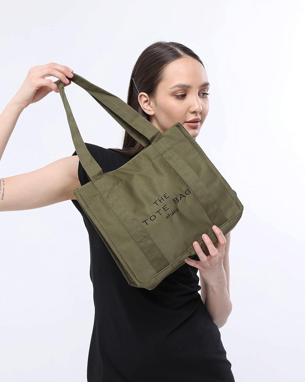 Buy Baggit Raket Green Large Tote Handbag Online