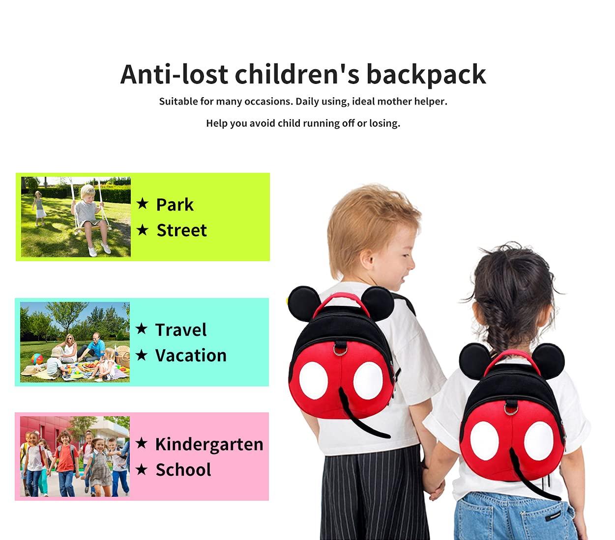 Kids Backpack with Safety Leash Anti-Lost Children Toddler