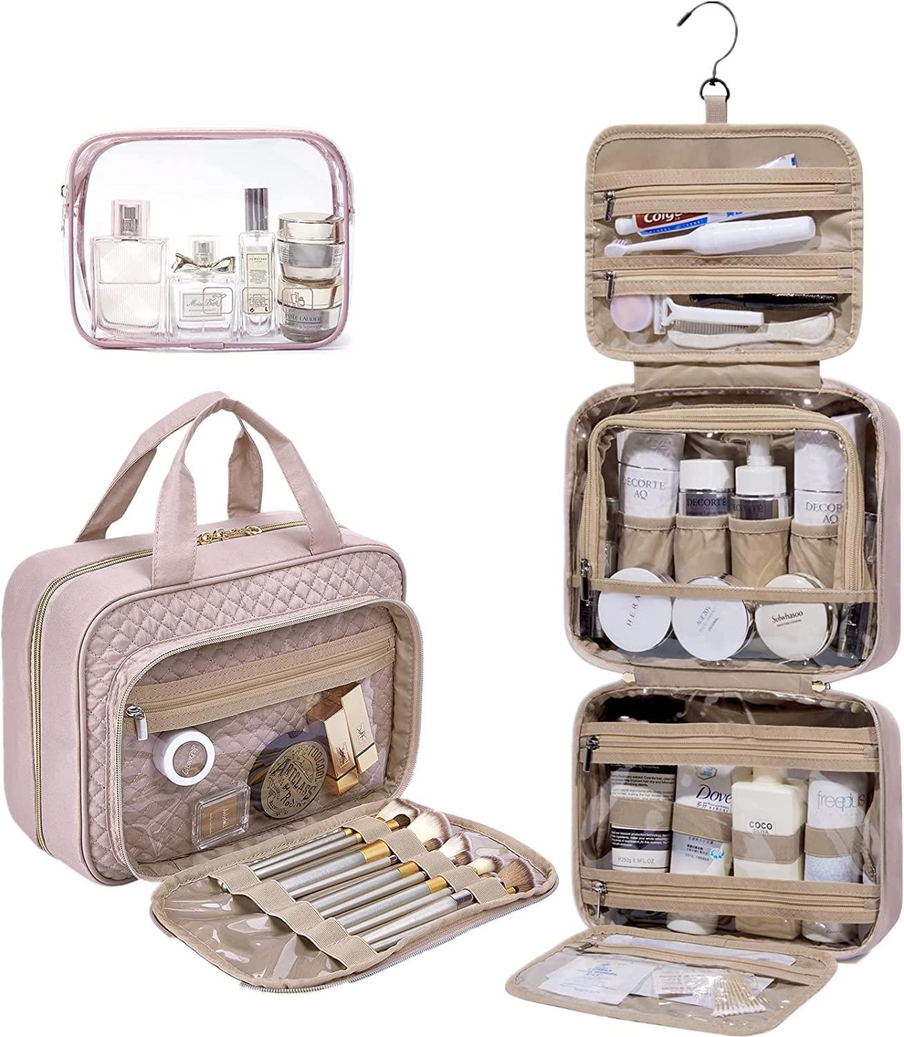 Toiletry Bag for Women, MIZATTO Hanging Travel Makeup Bag