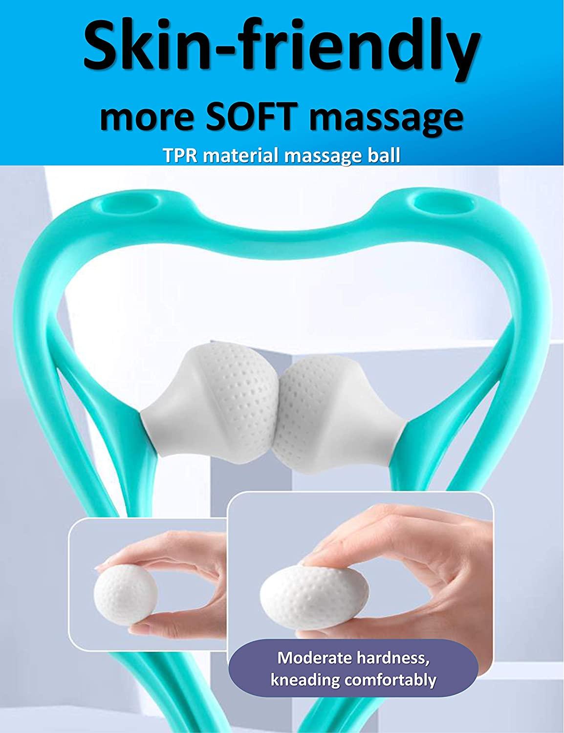 Neck Massager, Cervical Relaxer Handheld Self Muscle Massage For