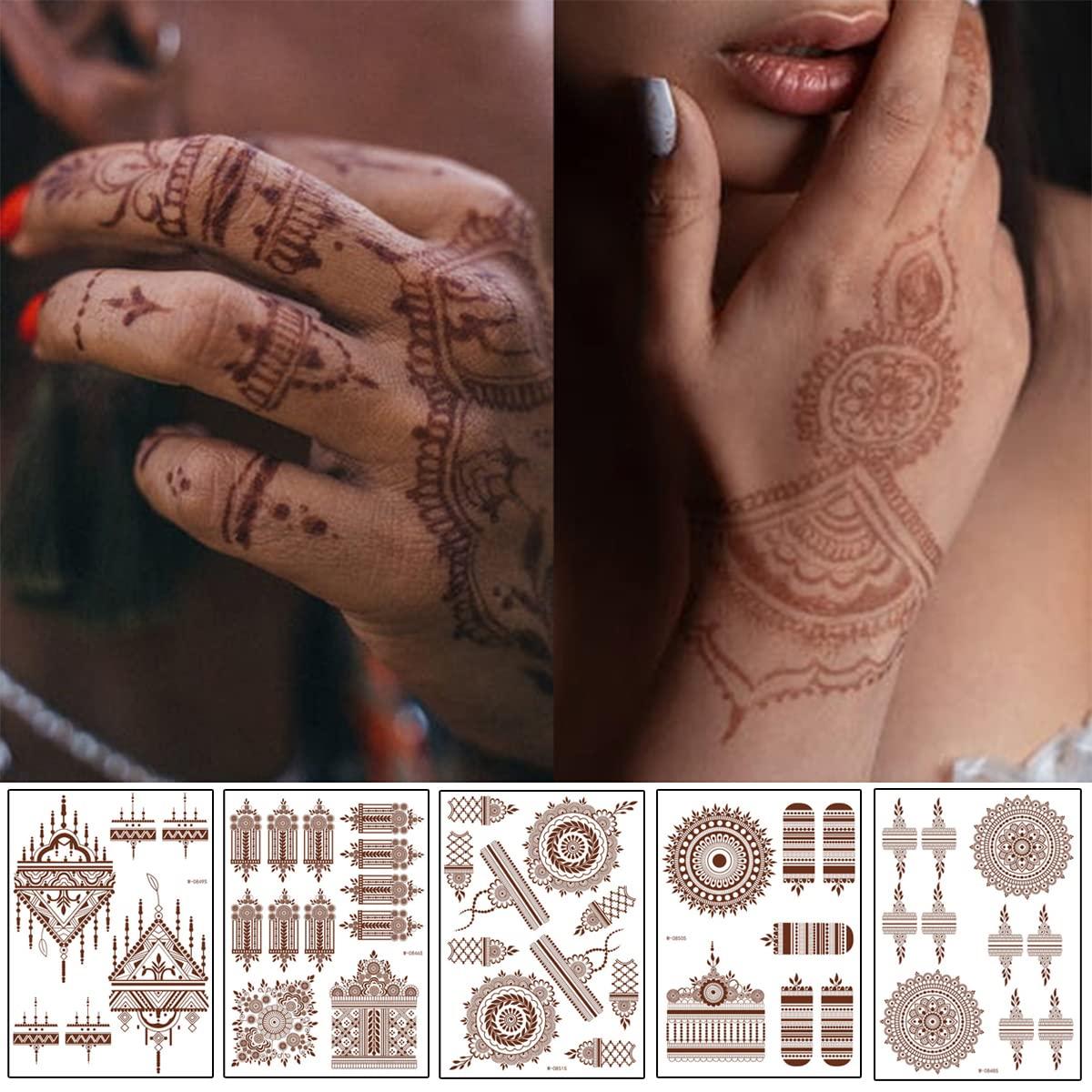 Spray Henna Tattoo Temporary Washable BLACK 75ML – Evershine – Cosmetics  and care accessories