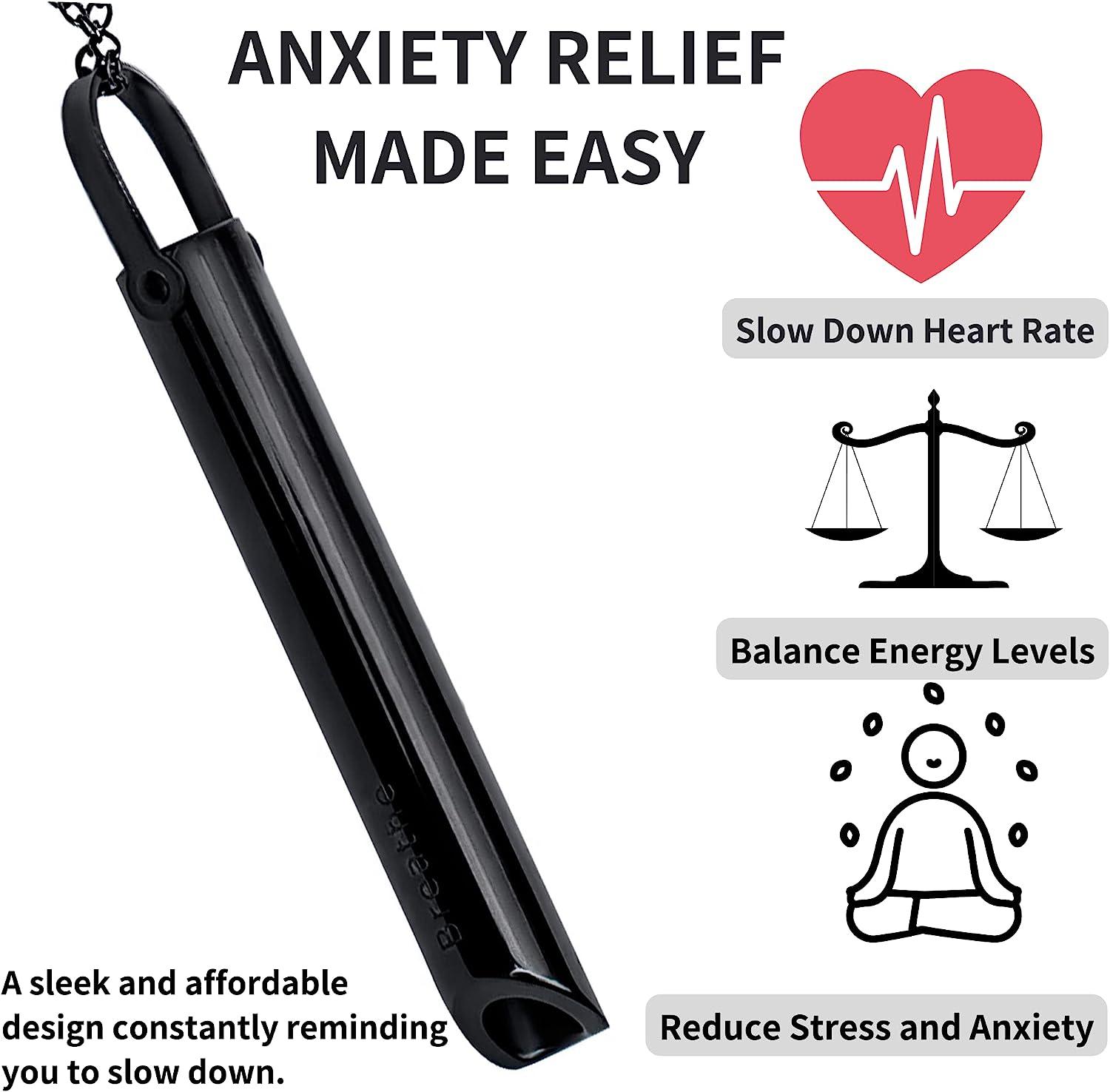 Anxiety Relief Items,anxiety Necklace,anxiety Relief Breathing Exercise  Devic