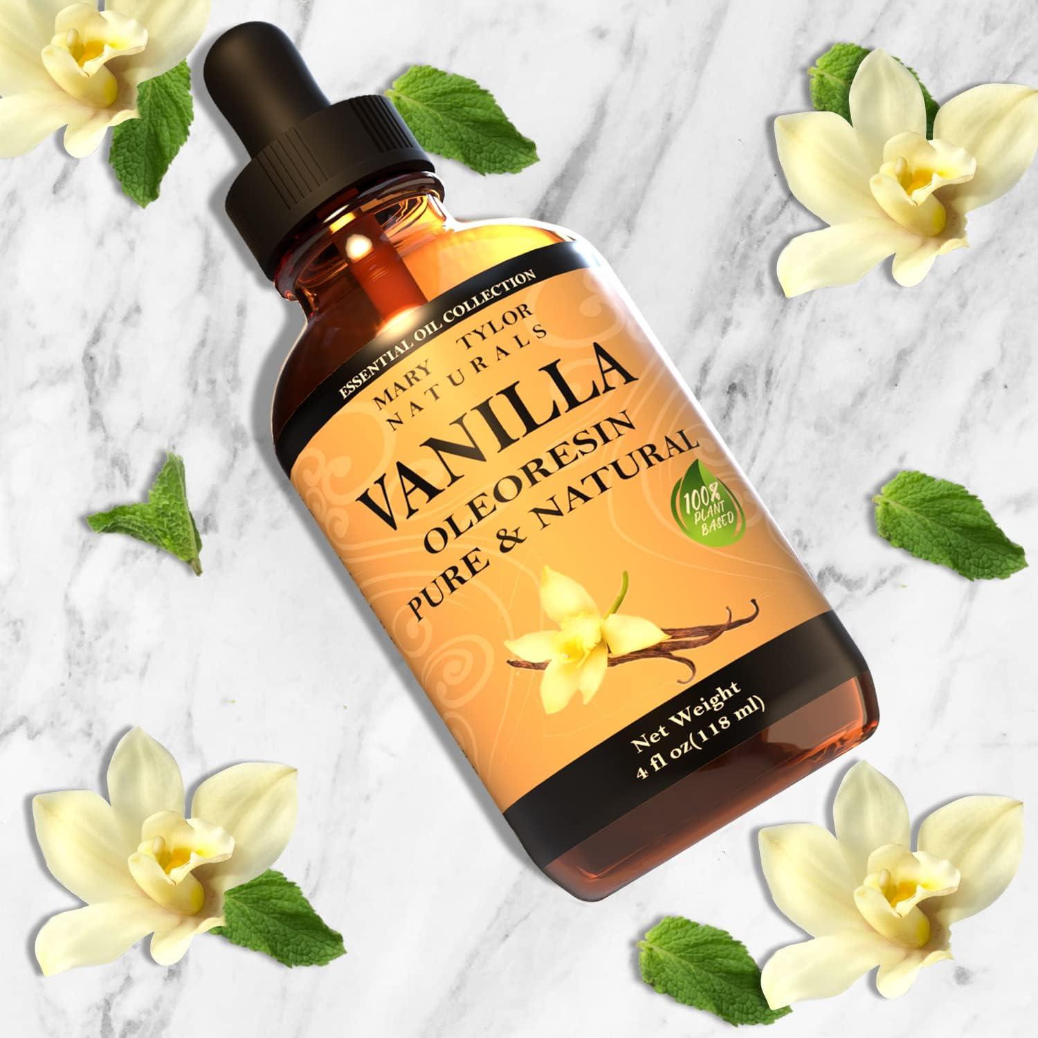 Vanilla Premium Fragrance Oil, 4 fl oz (118 ml) Bottle & Dropper