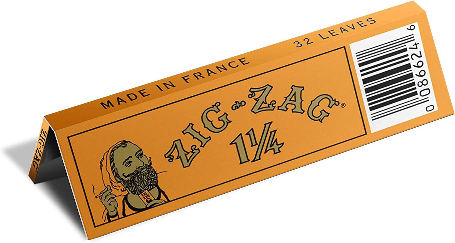  ZIG ZAG Rolling Papers – King Size Rolling Papers – Natural Gum  Arabic – 100 MM - 6 Booklets with 32 Papers per Booklet : Health & Household