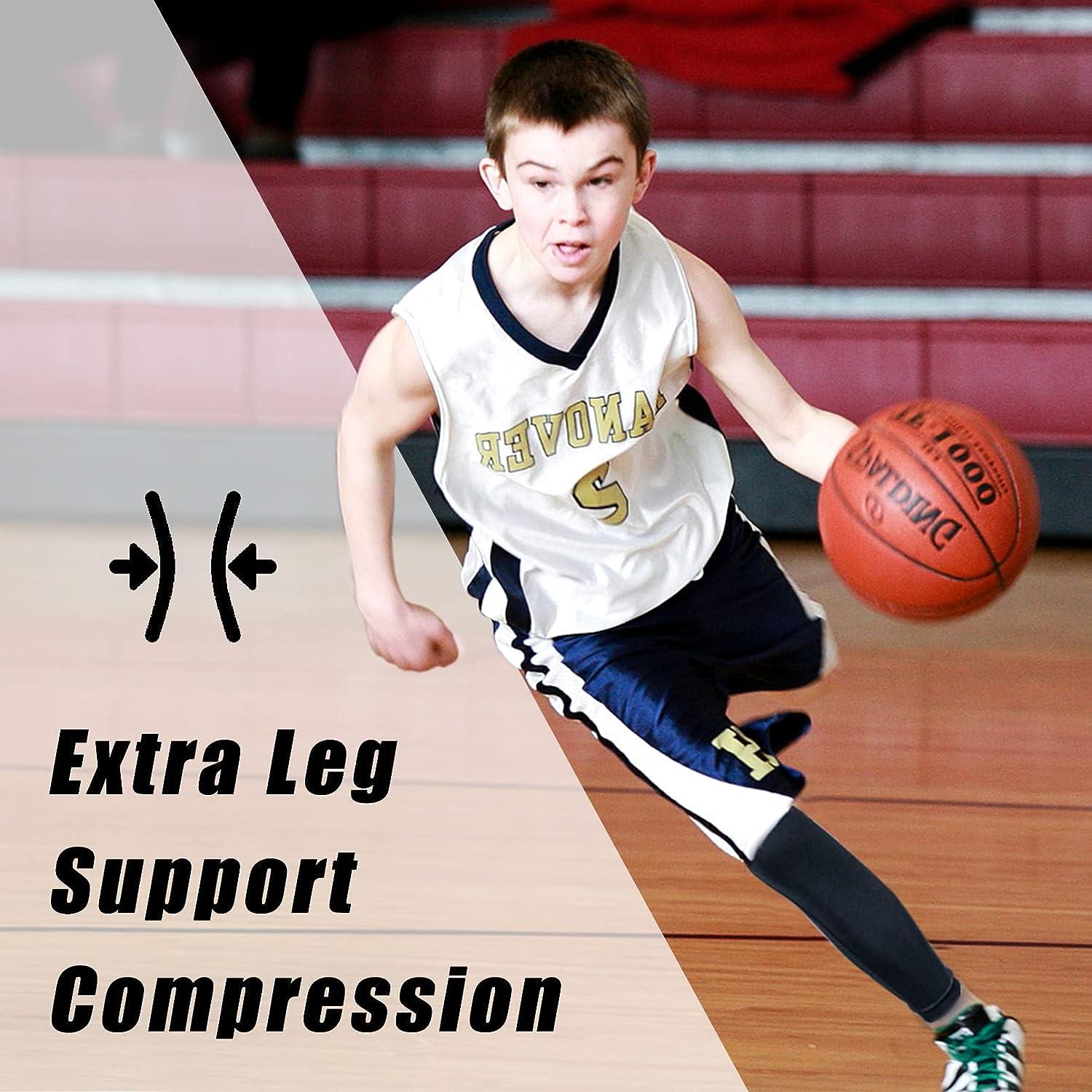custom compression calf sleeve leg basketball