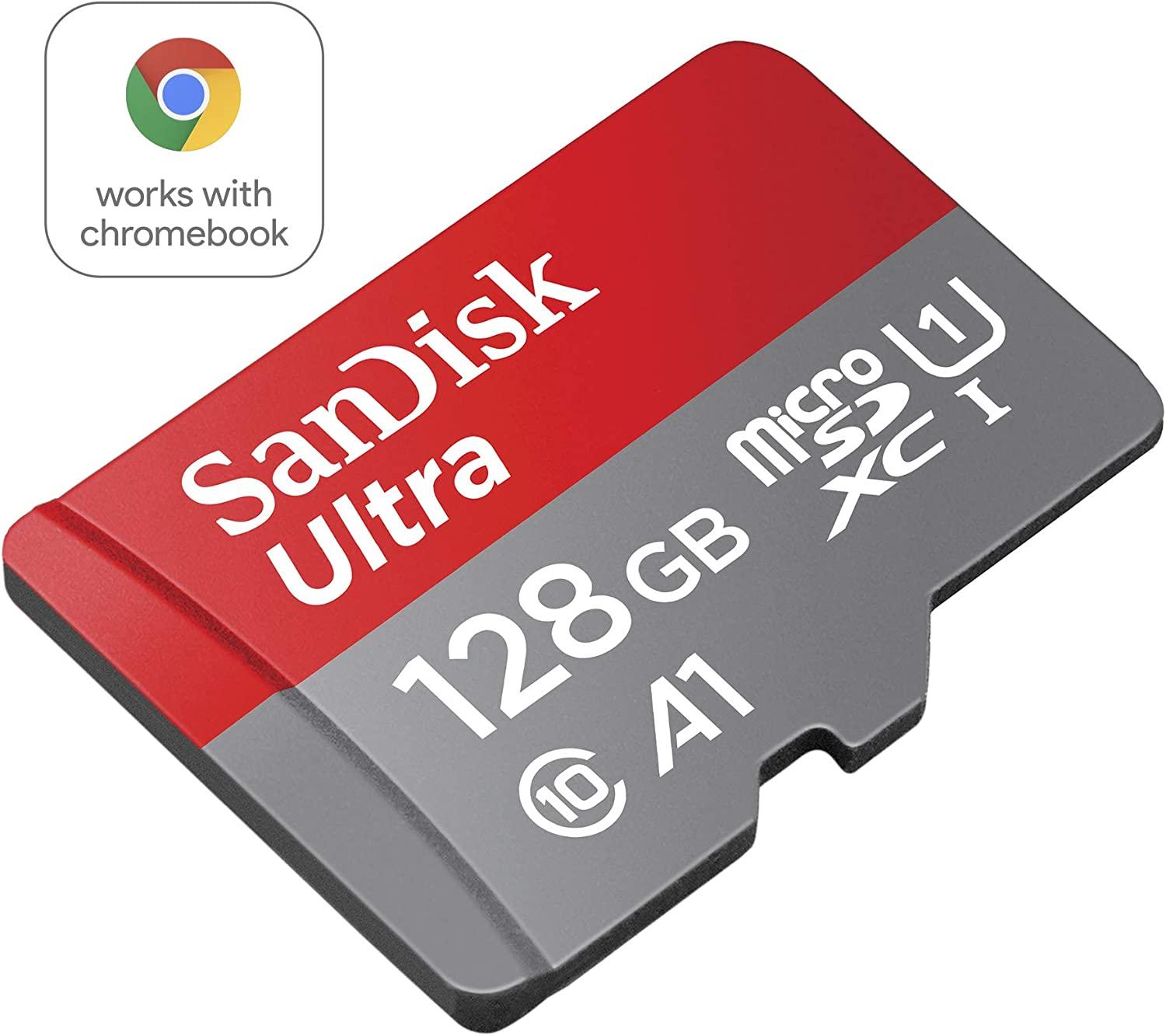 eMemoryCards 128 Go U3 100 Mo/s Ultra Rapide microSD Carte mémoire pour  Caméra CC de EZVIZ C6N, C1C, C6CN, C6TC, LC1C, C3A, C3N, C3X, C3WN, C3W,  DB1