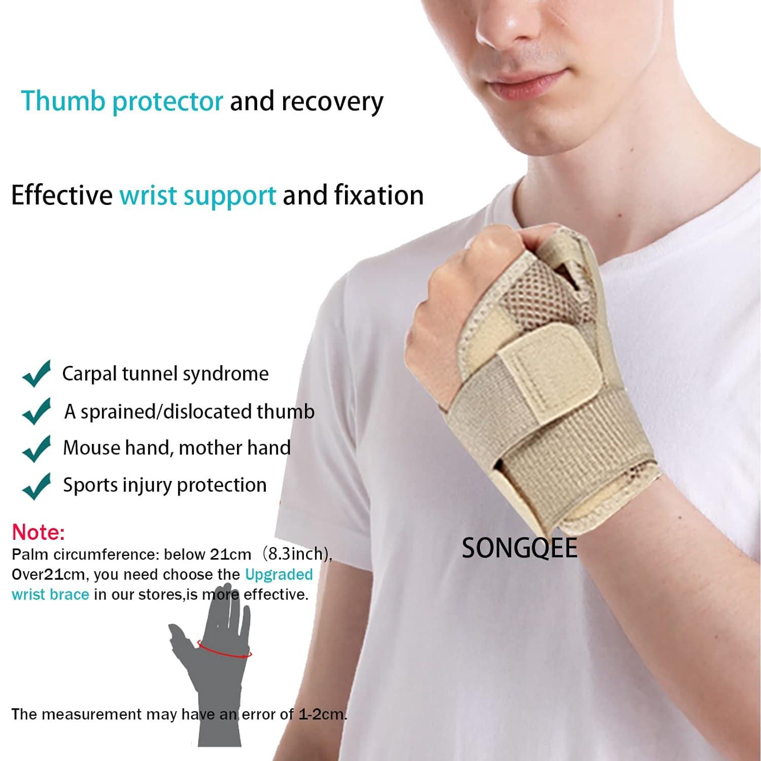 Cheap Thumb Wrist Hand Support Brace Splint Carpal Tunnel Sprain Arthritis  Sport