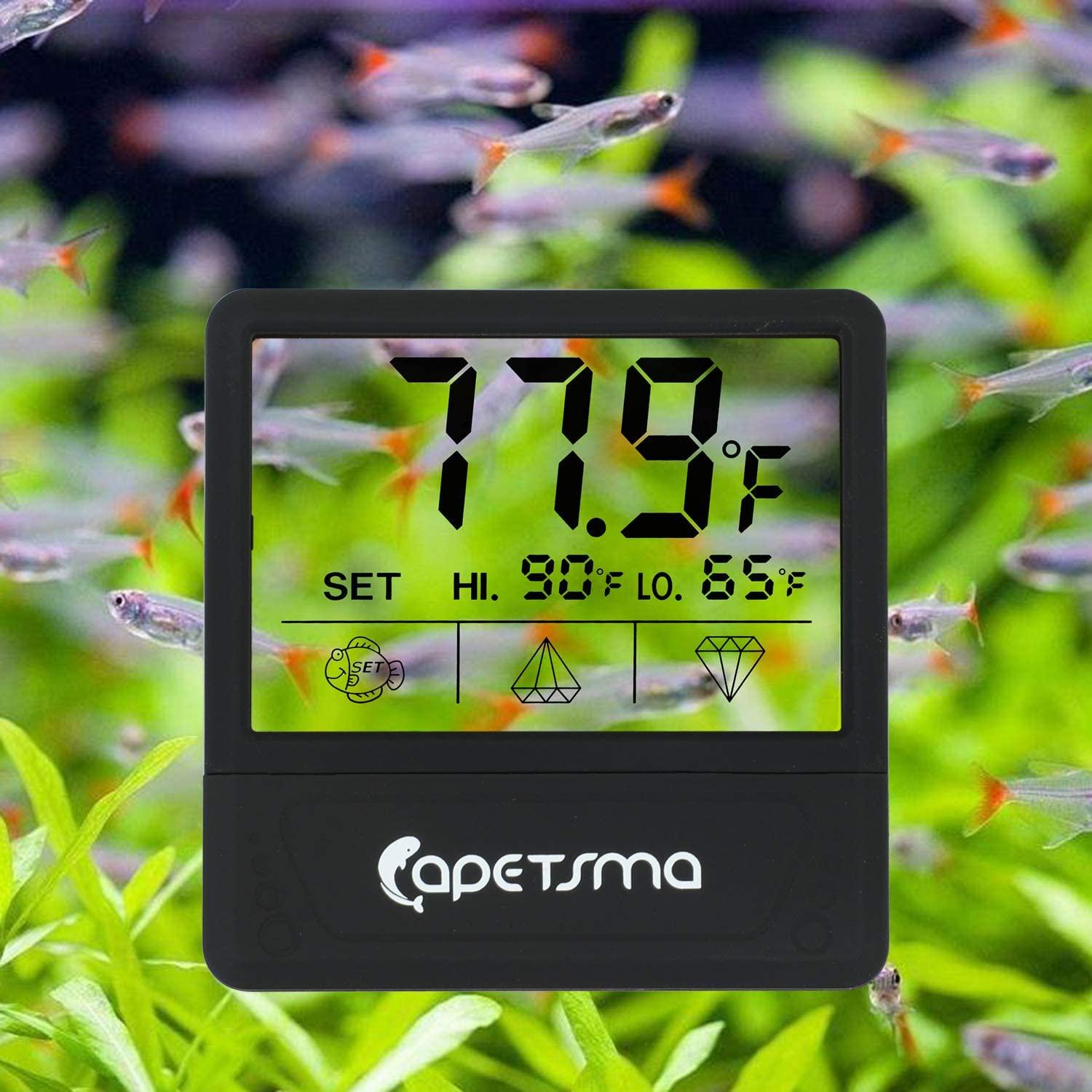 Rechargeable LCD Indoor Outdoor Digital Touchscreen Thermometer