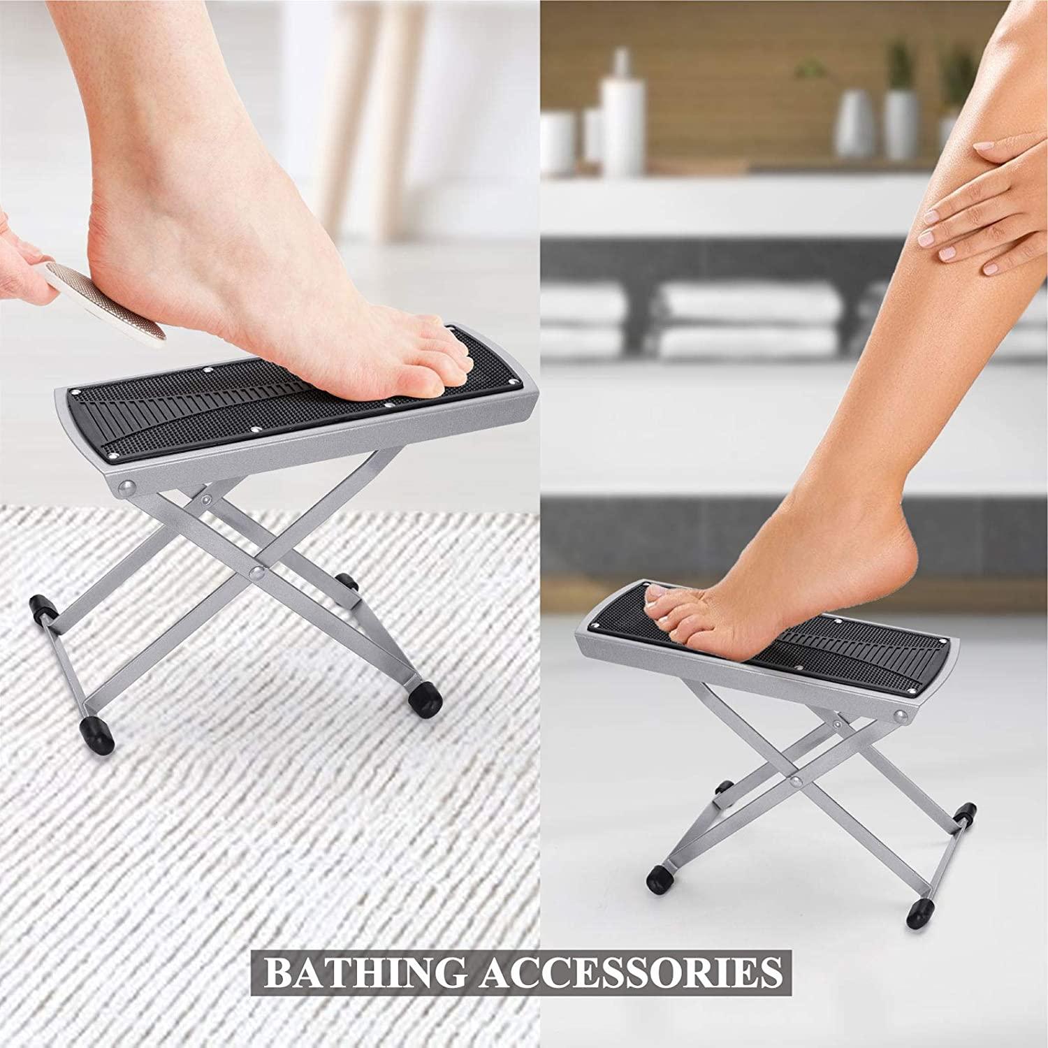 LiDiVi Pedicure Foot Rest, Adjustable Foot Rest for Easy at Home