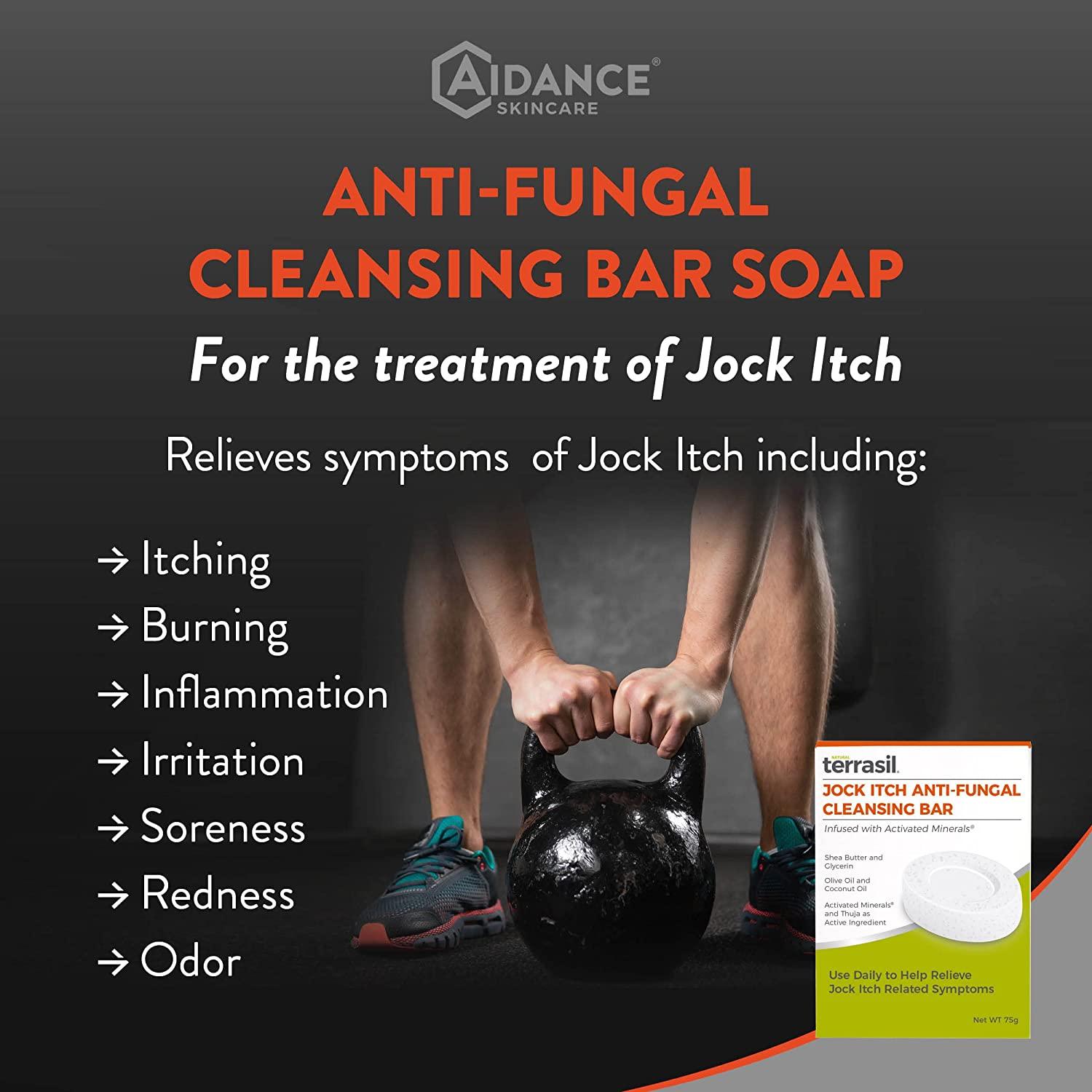Buy Jock Itch MAX 14gm and Antifungal Cleansing Soap Kit - 6X