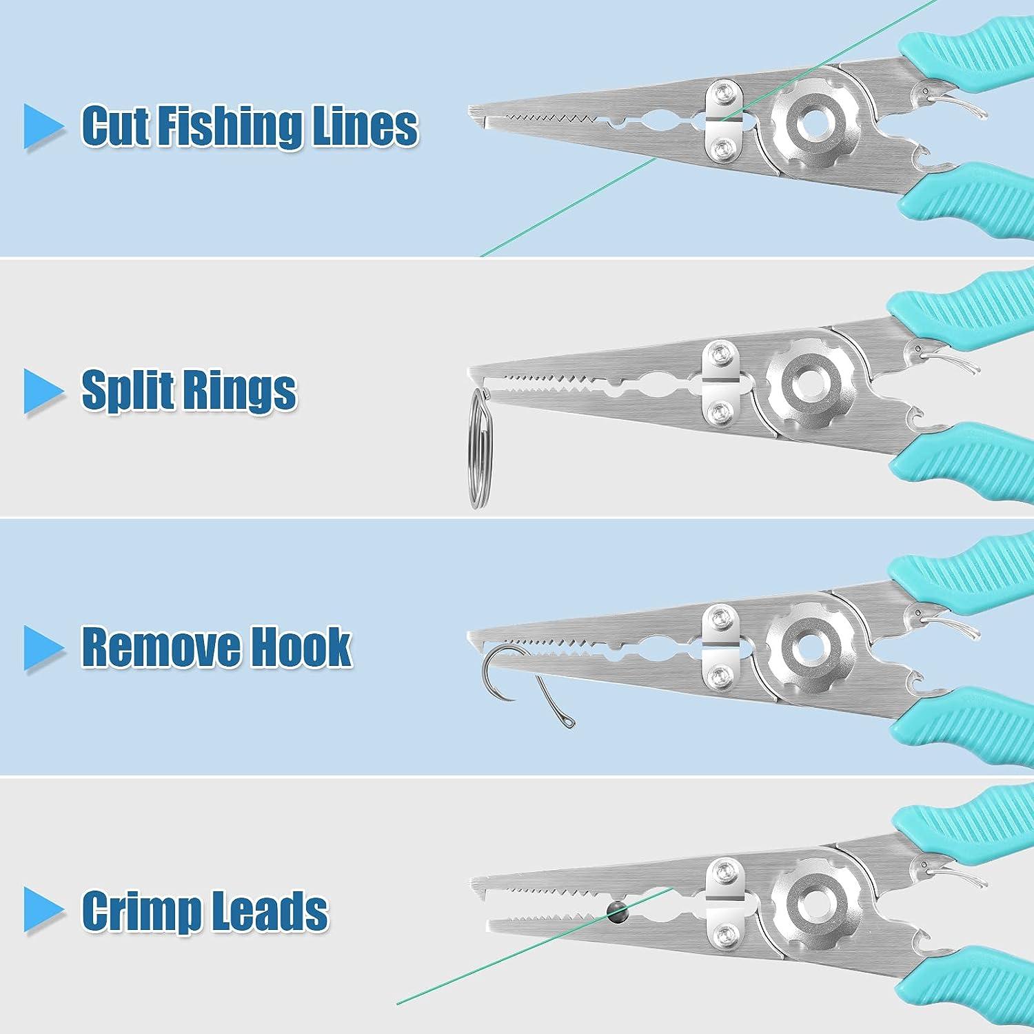 Fishing Pliers Fishing Tool For Split Ring Fishing Gear