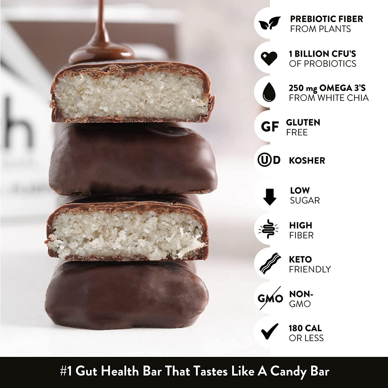 Healthier Chocolate Candy Bars (Vegan + GF) - Full of Plants