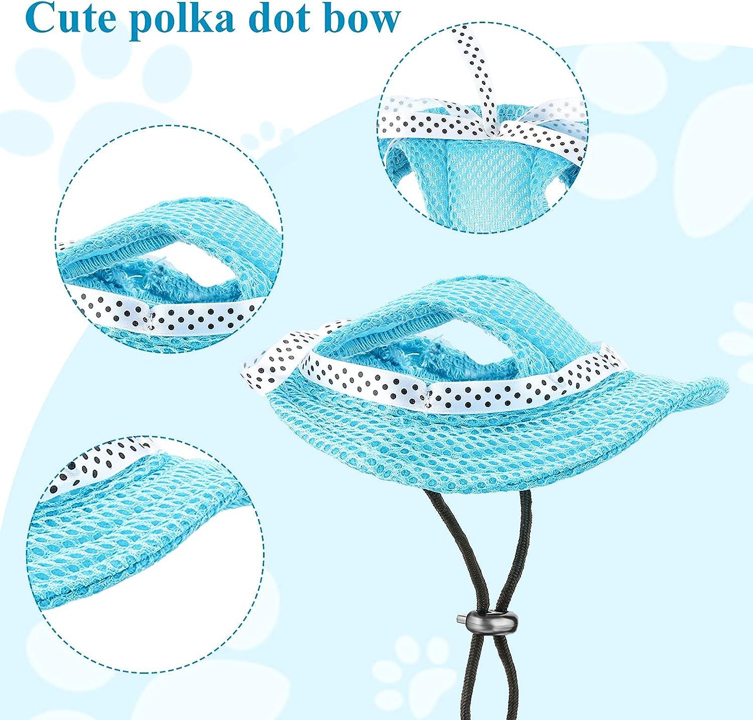 Polka Dot Bow Baseball Hat