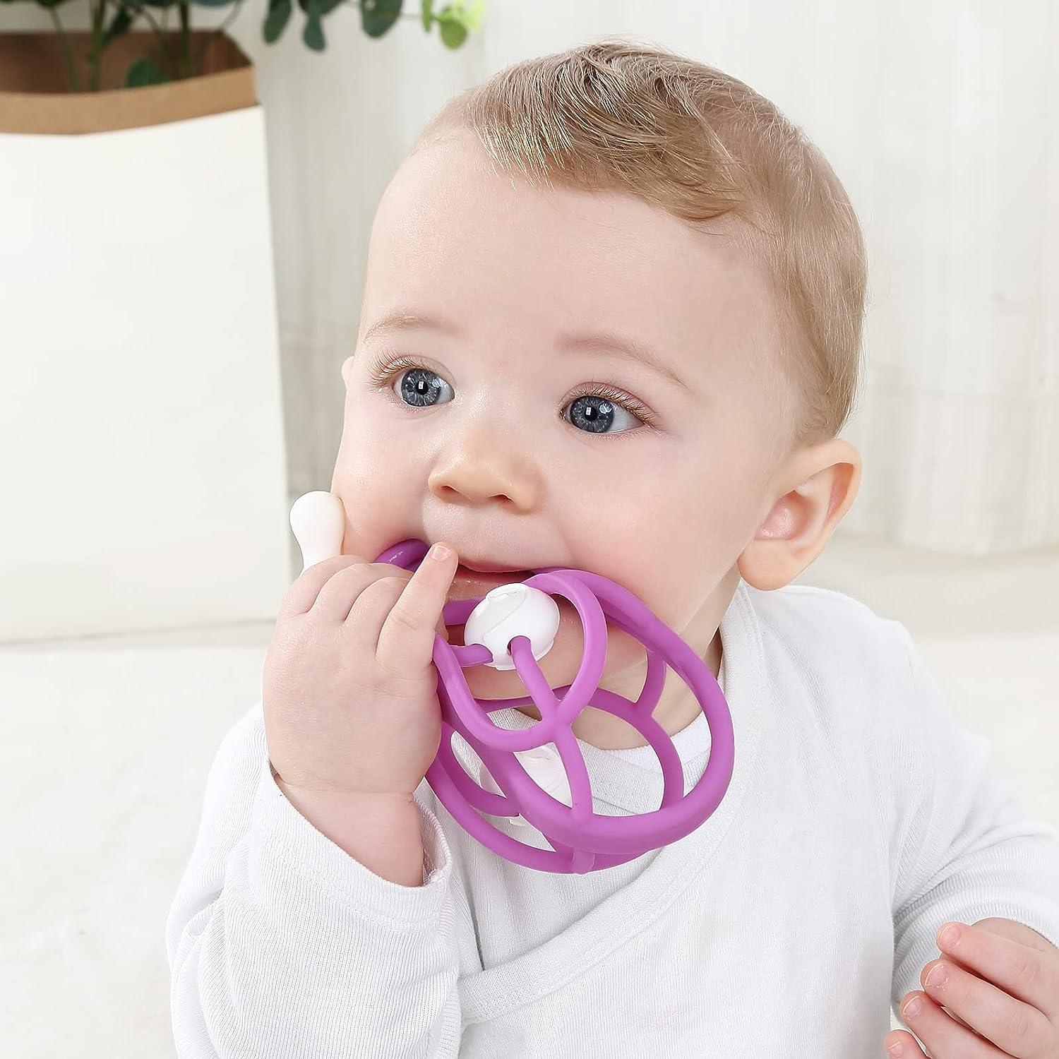 Baby Teethers for Babies 3-6-12-18 Months, Baby Teething Toys 9 Month Old,  Mombella Octopus Squishy Silicone Chew Toys for Infant, Baby Shower Gifts  for Girls, Message Sore Gums, Pink - Yahoo Shopping