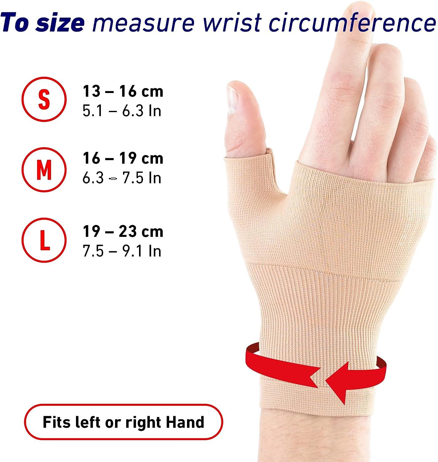 Neo G Wrist and Thumb Brace, Stabilized - Spica Support For Carpal Tunnel  Syndrome, Arthritis, Tendonitis, Joint Pain - Adjustable Compression -  Class