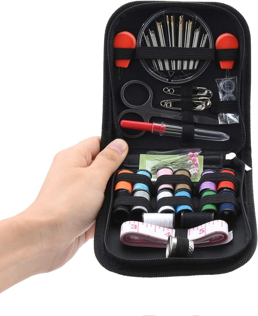 Sewing Kit With 100 Sewing Supplies And Accessories 24 Color Threads Needle  And Thread Kit Products For Small Fixes Basic Mini Travel Sewing Kit For  Emergency Repairs