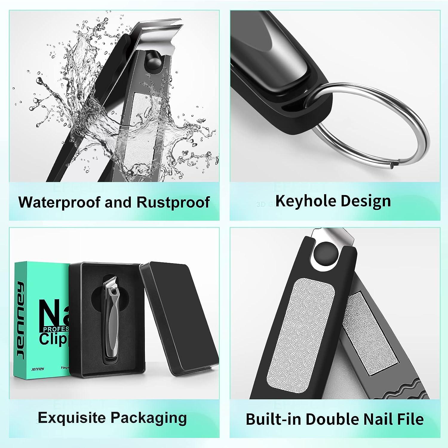 Nail Clippers Splash Proof Nail Clippers Angled Mouth Nail
