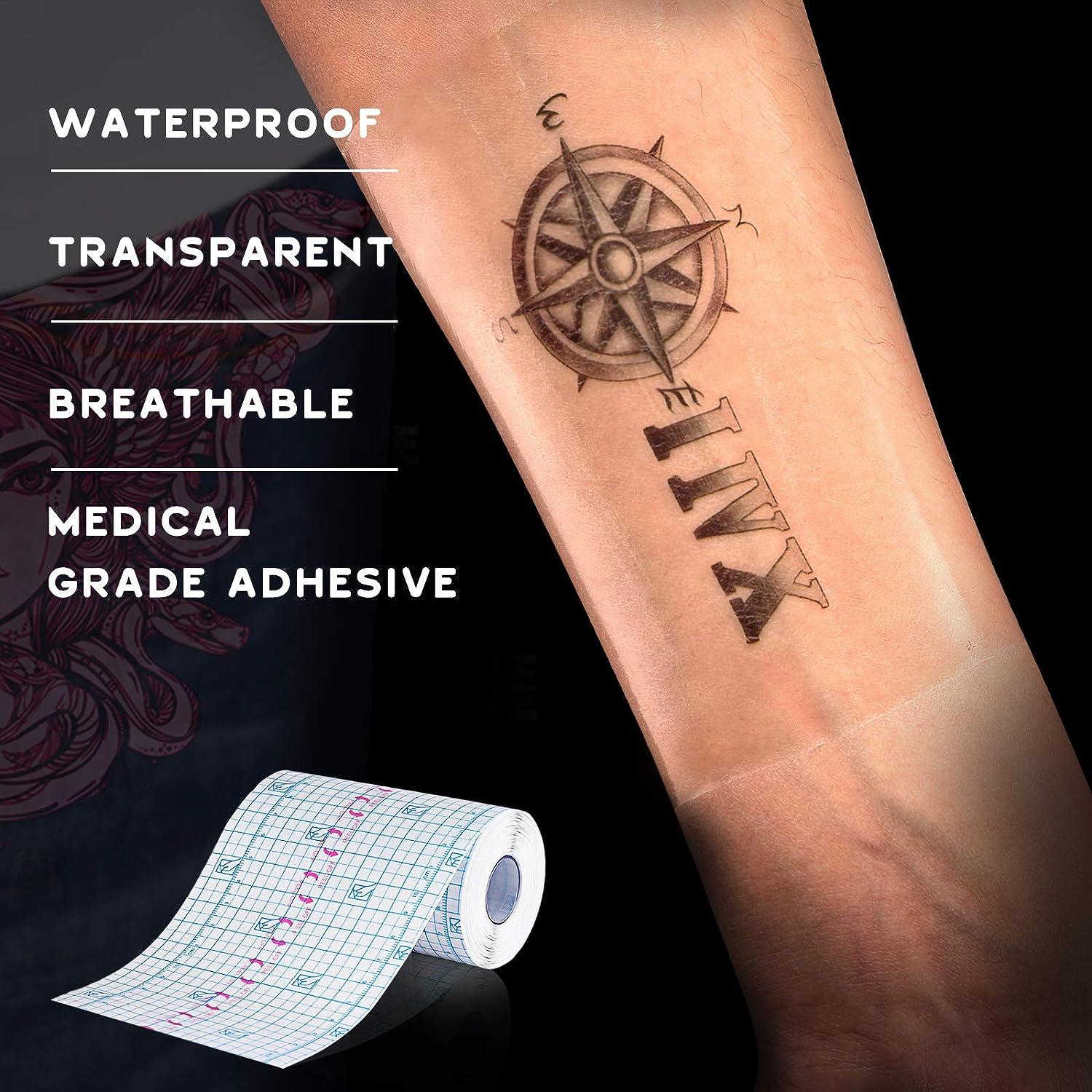 Derm Defender Tattoo Adhesive Protective Shield - Premium – EZ TATTOO SUPPLY