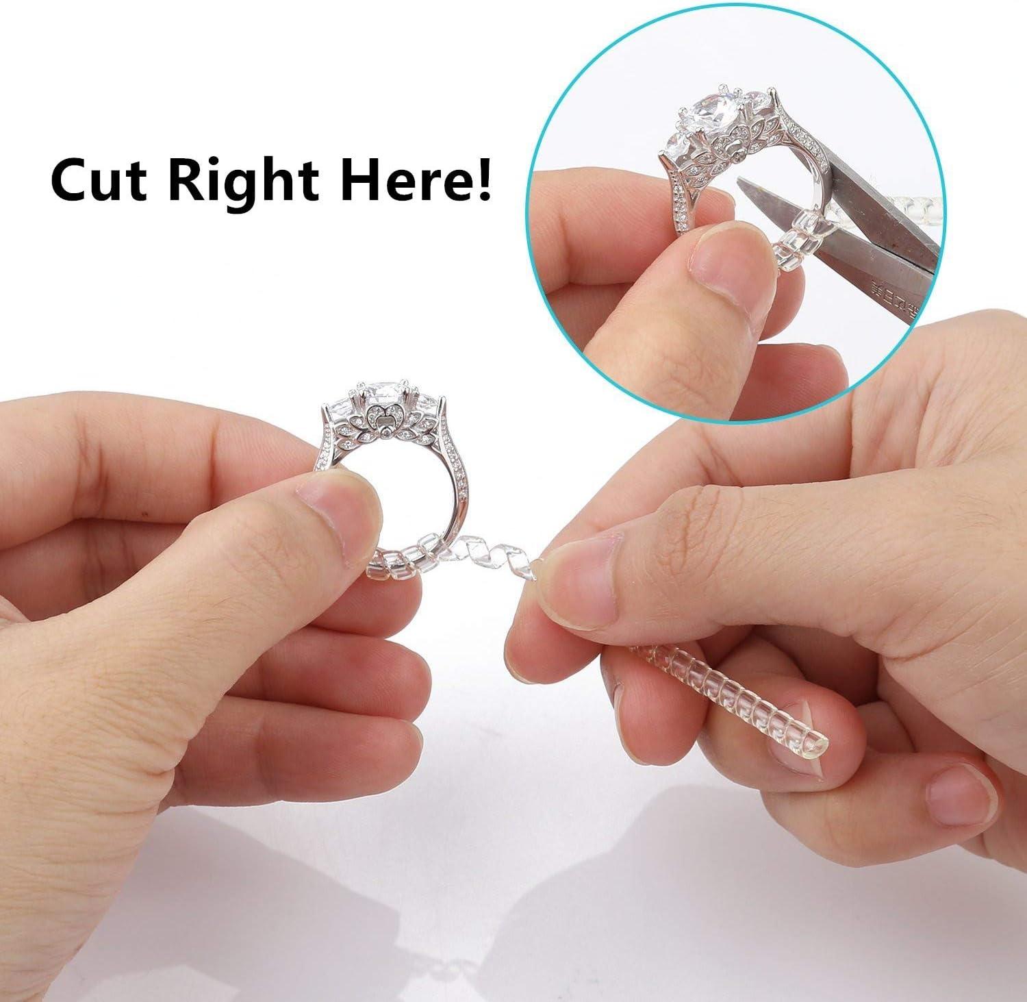  Invisible Ring Size Adjuster for Loose Rings Ring