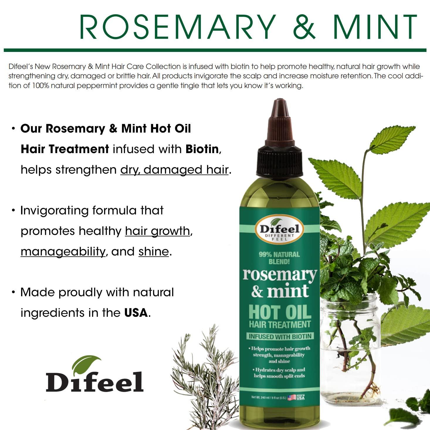 Rosemary Mint Strengthening Shampoo - Treat Dry And Brittle Hair Better!