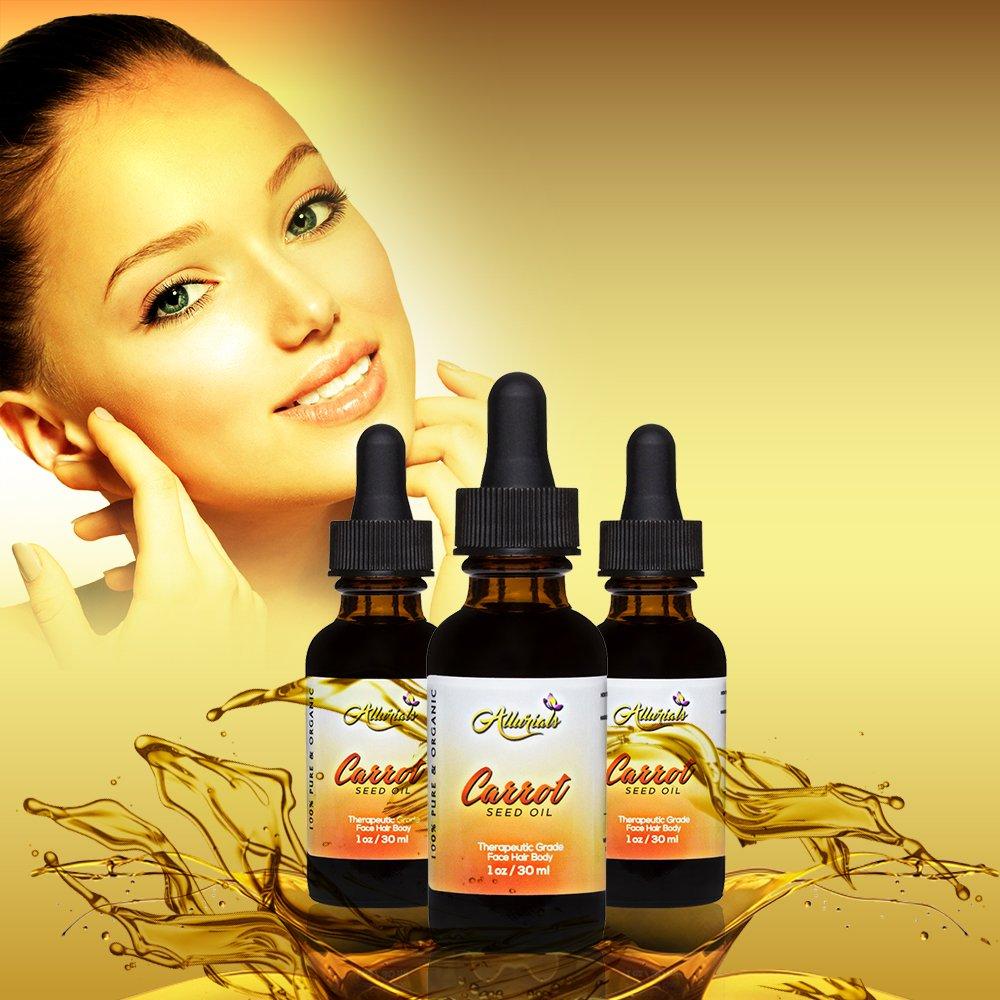 Carrot Seed Oil or Extract (Vitamin A) (Retinol) (Daucus Carota Sativa –  Sunflower Skincare