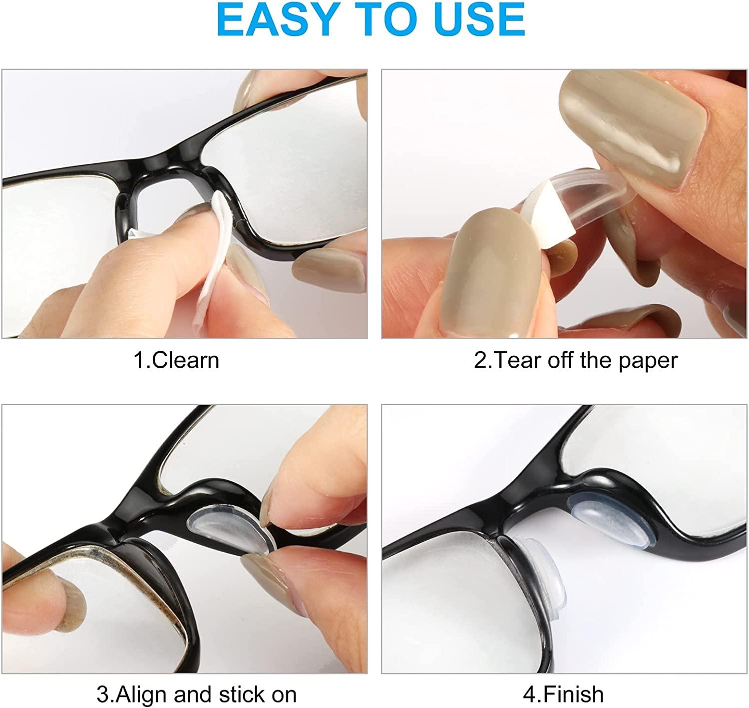 Silicone Adhesive Pads For Eyeglasses