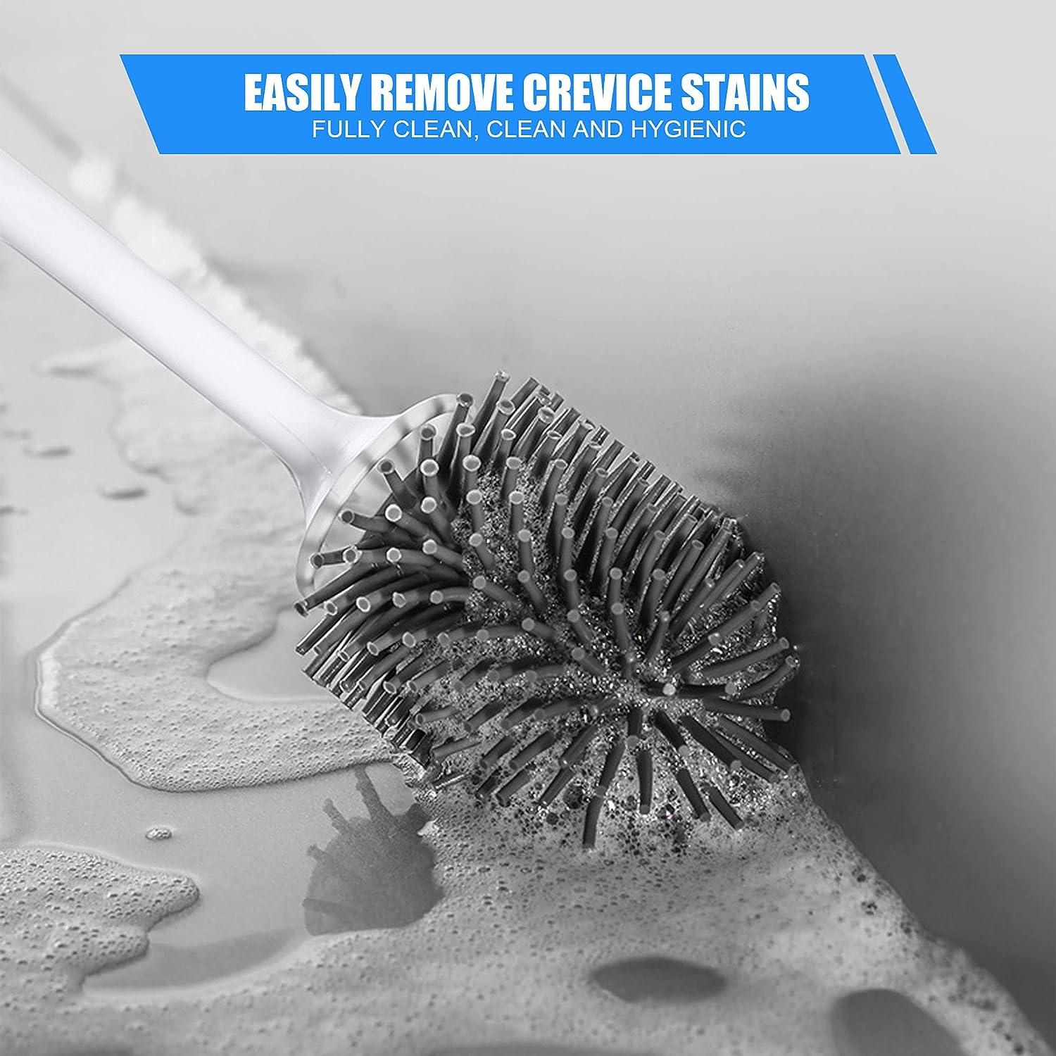 Bathroom Cleaning Tool Plastic Toilet Brush with Holder - China Toilet Brush  and Plastic Brush price