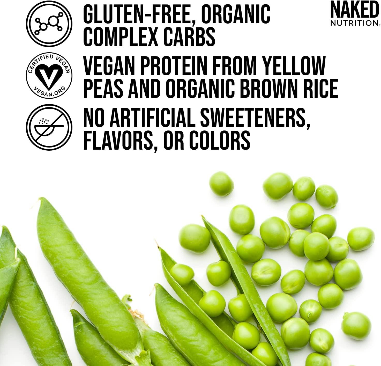 Naked Vegan Mass Natural Vegan Weight Gainer Protein Powder Lb