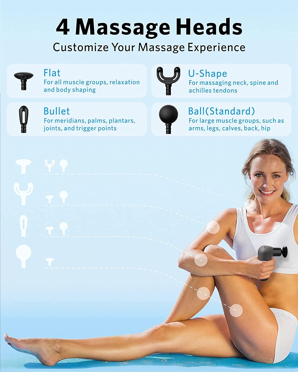 activelife Trigger Point Back Massager - Deep Tissue Massager for