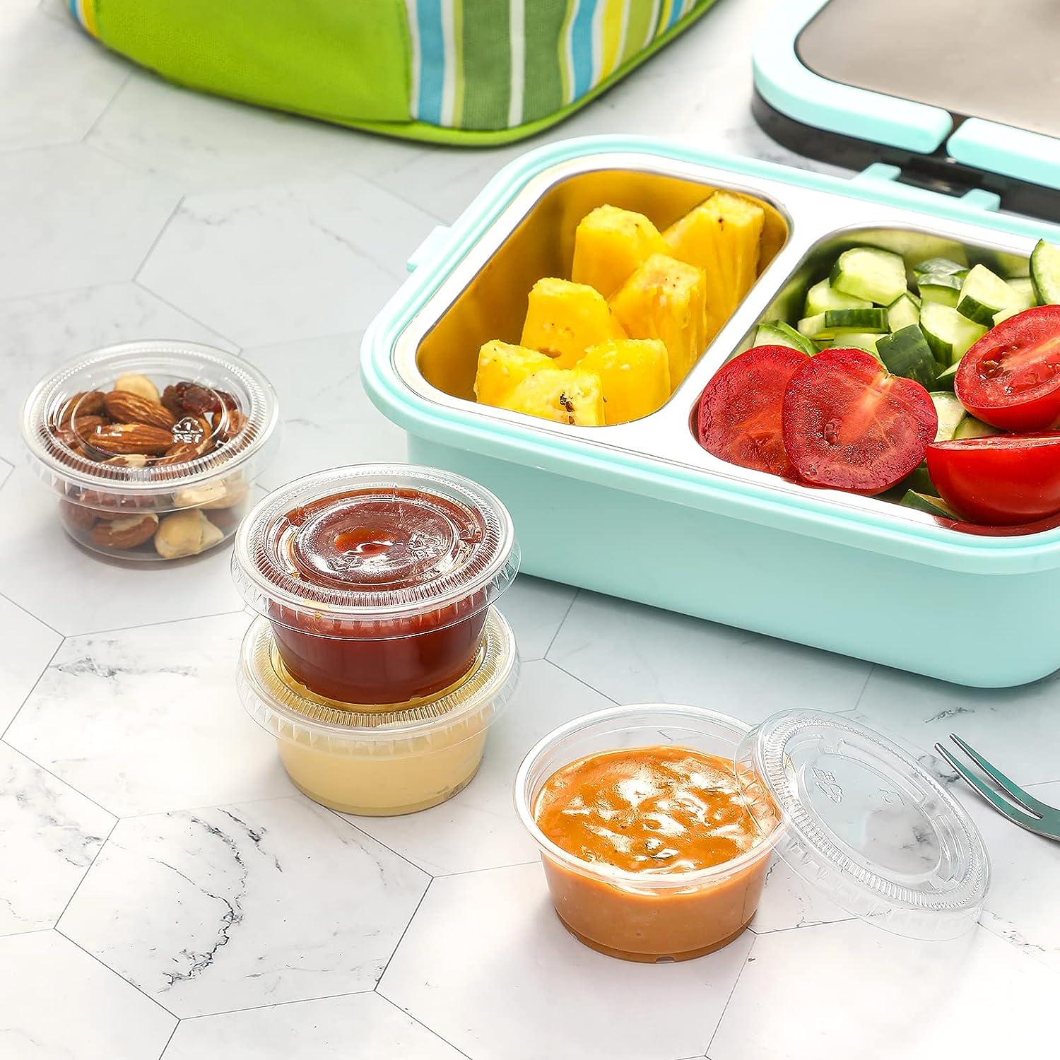 Salad Dressing Container to Go Small Food Storage Containers with