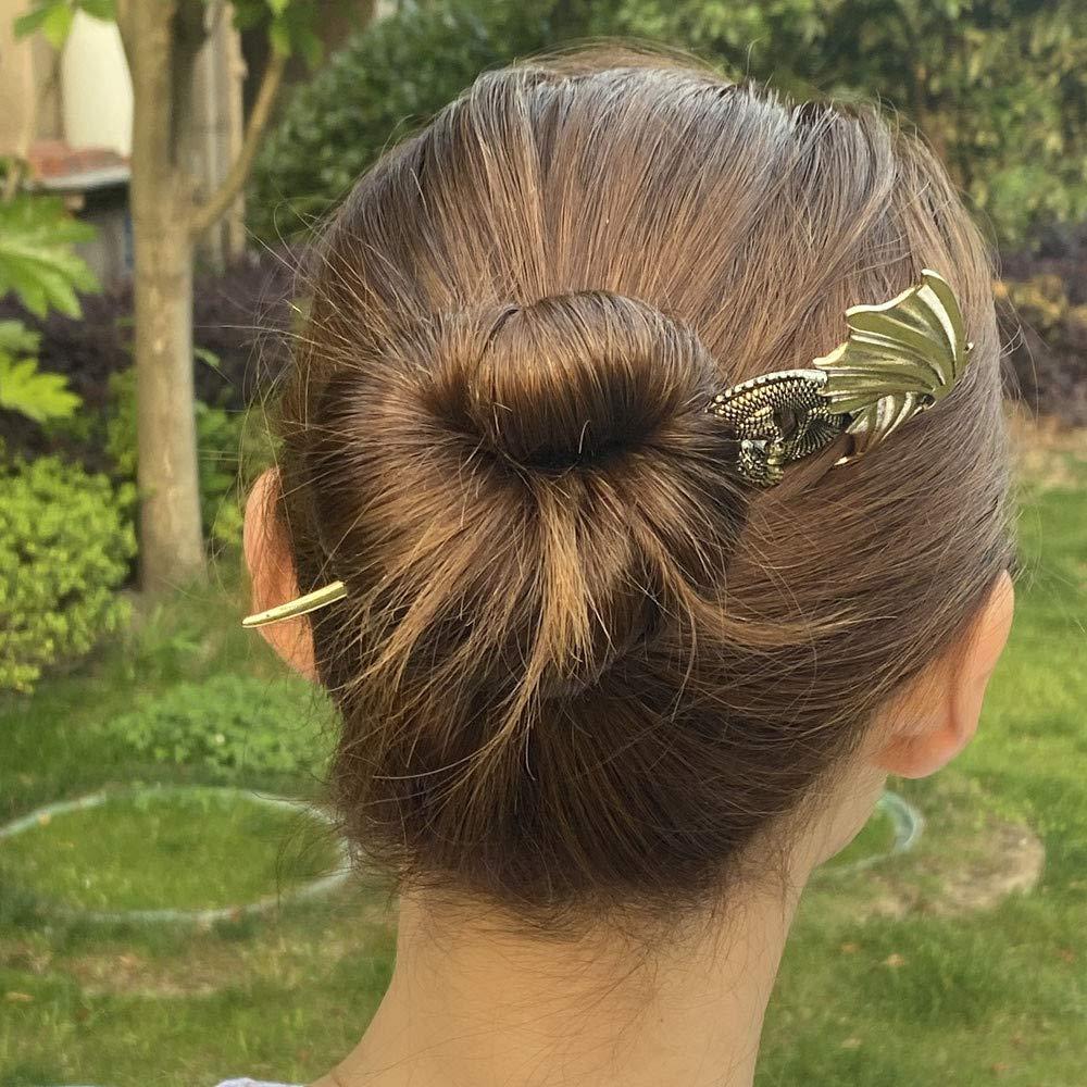 s Knots Hair Pin Viking Hair Accessories Women Hair Bun Stick 