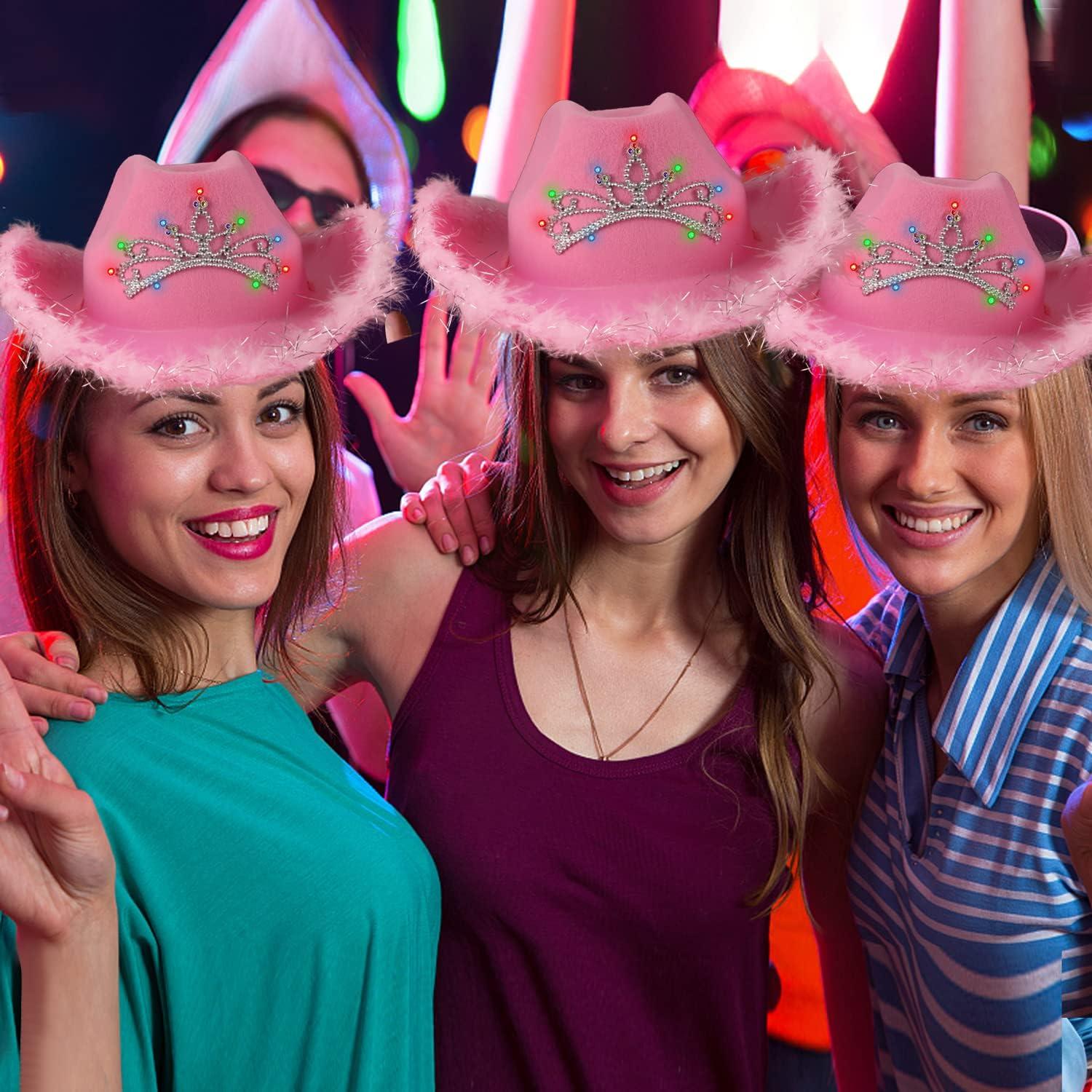 Pink Cowboy Hats, Pink Cowgirl Hats