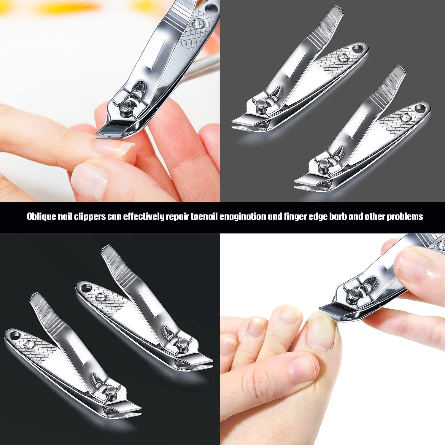 Professional Ingrown Toe Nail Cutters Clippers Pliers | Side Cutters  Straight Curved | Beauty Gauges | Cuticle Pushers Skin Knife (Side Cutter  Pattern Handle Curved) - Walmart.com