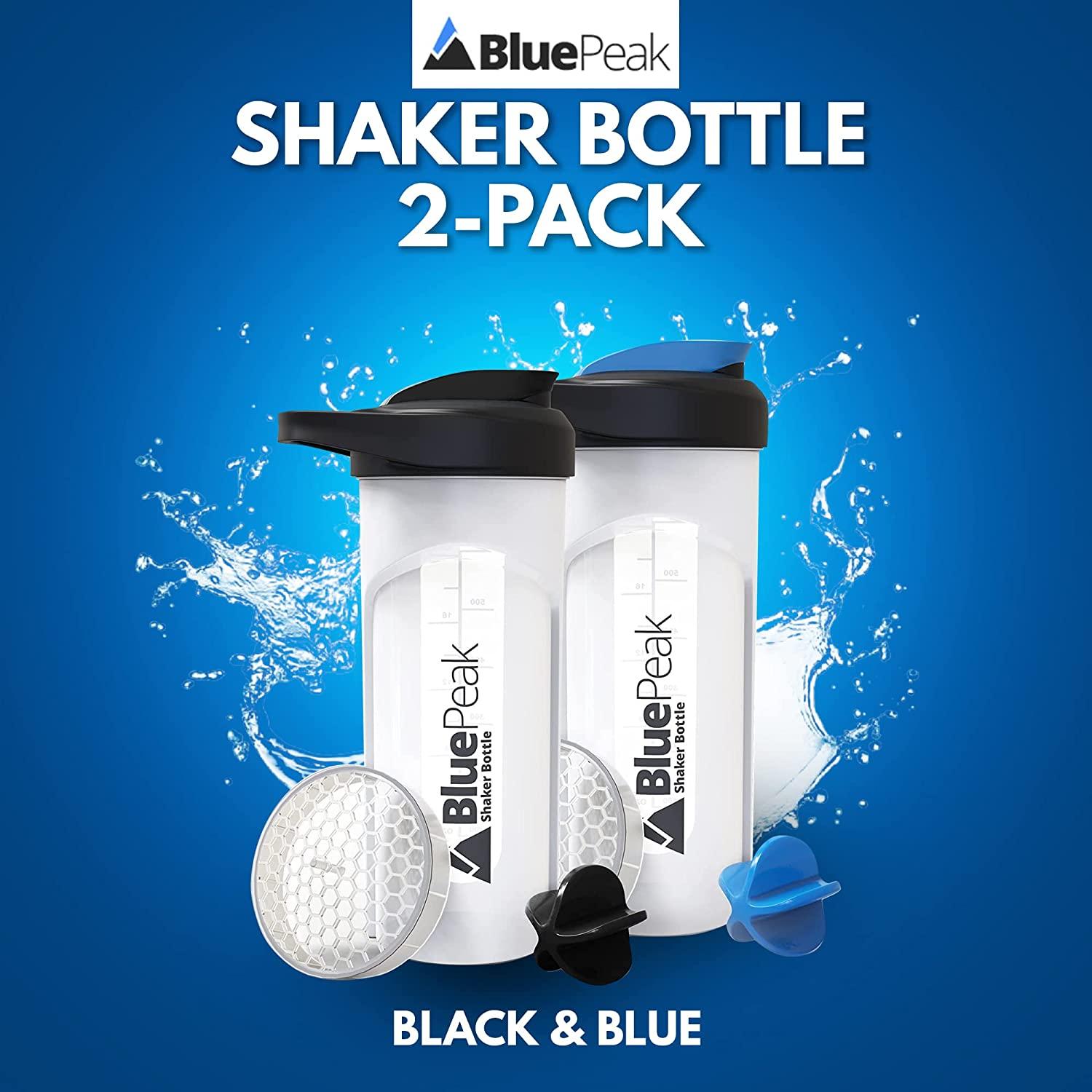 Shaker Bottle 28oz 2-Pack – Bluepeak USA